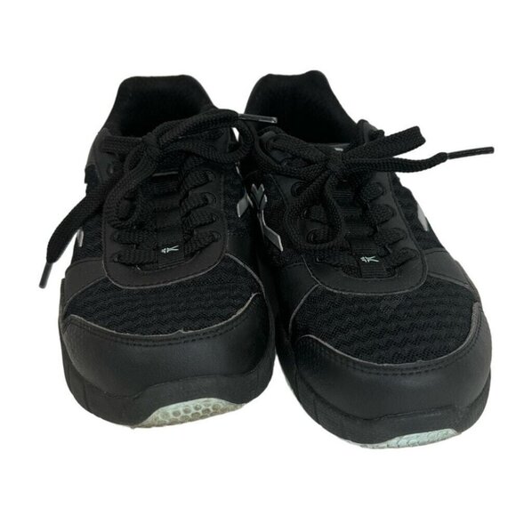 Kuru Quantum Black Logo Leather Lace Up Athletic Shoes Sneakers Womens Size 5.5 - Picture 3 of 12